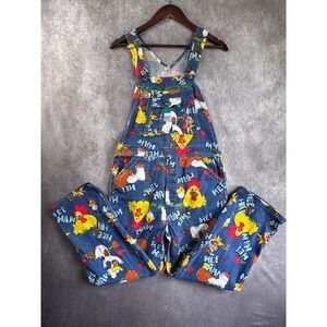 Vintage 70's Liberty Hee Haw TV Show Bib Overalls 34x26 Denim USA Novelty Rare